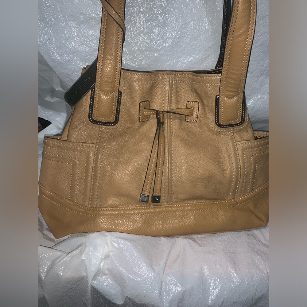 Tan purse
